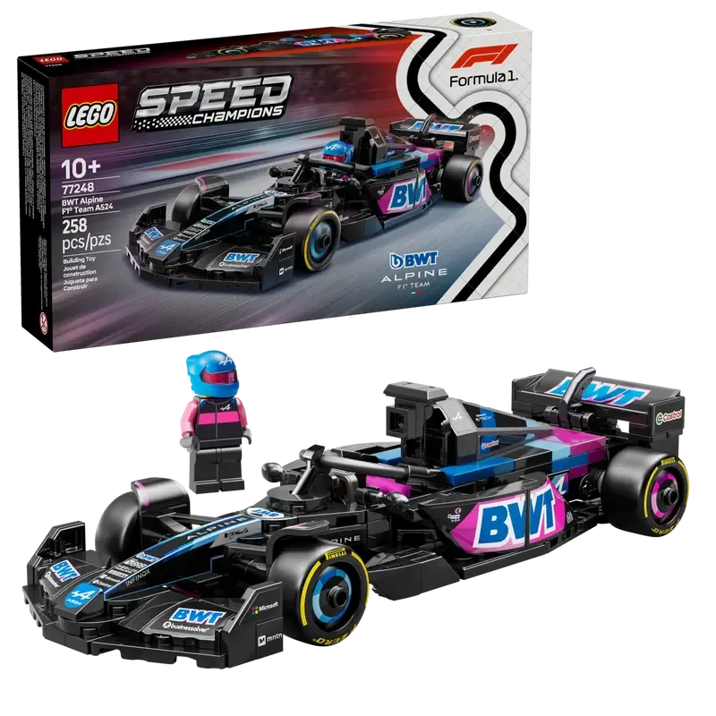Lego Speed Champions Voiture F1® BWT Alpine Team A524