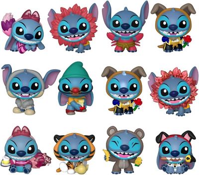 Funko Mystery Mini - Disney - Stitch in Costume - 1 à 12 collectionne-les tous! - Styles Vary - Disney: Lilo &amp; Stitch- Mini-Figurine en Vinyle à Collectionner