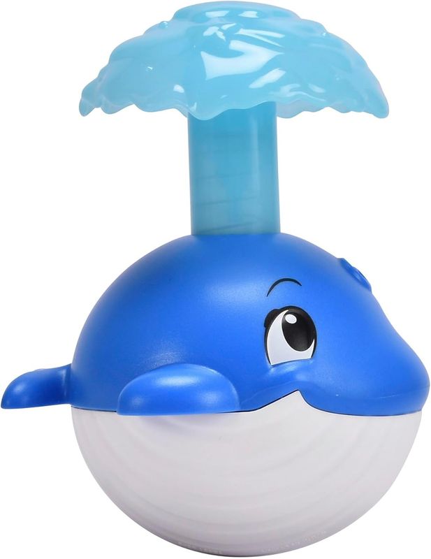 Baleine Mobile ABC avec Fontaine à Eau Extensible pour différentes Vitesses de vacillement, étanche, également pour la Baignoire, 11 cm, à partir de 6 Mois