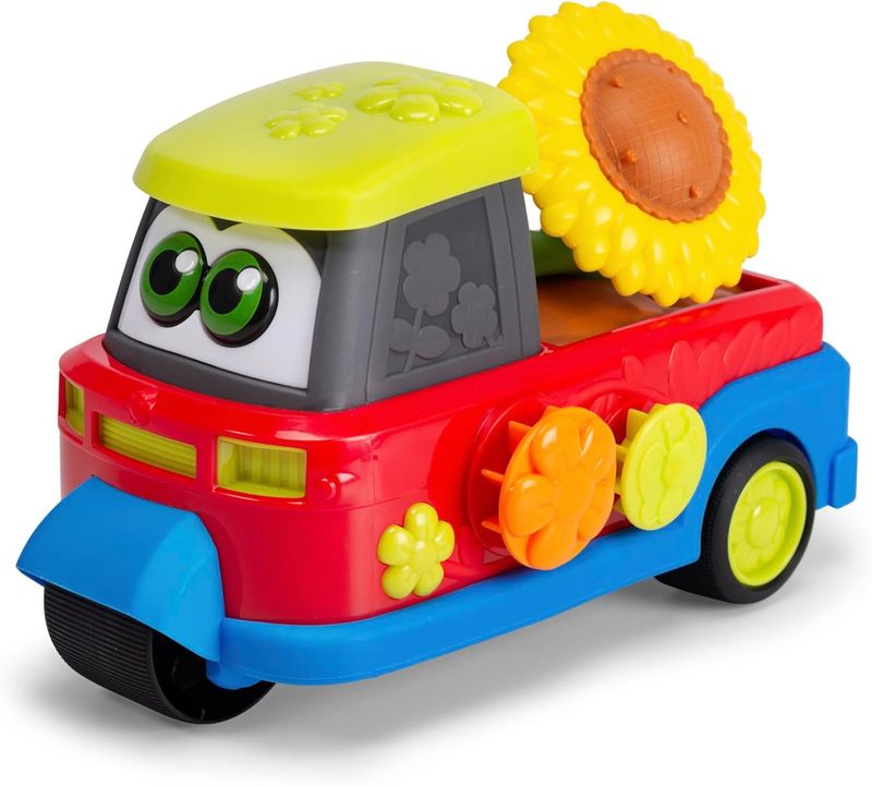 Dickie Toys ABC Fibi Flower Voiture (25 cm) Grande Voiture de Jeu à partir de 1 an avec Fonction Jet d'eau et Roue Libre