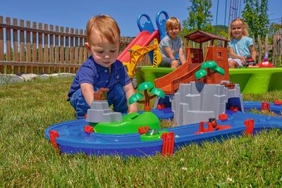 Aquaplay Set Aventure, circuit d&#39;eau dès 3 ans-Jeu plein air pour enfant
