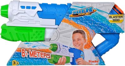 Waterzone Micro Blaster 3000 - Pistolet à Eau 32cm - Air Pressurisé - Tir Jusqu&#39;à 8 Mètres