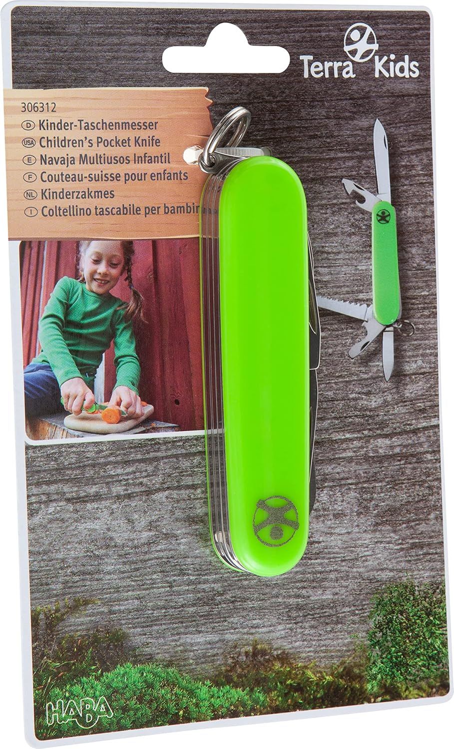 HABA - Terra Kids Couteau-Suisse pour Enfants - 8 Ans et Plus