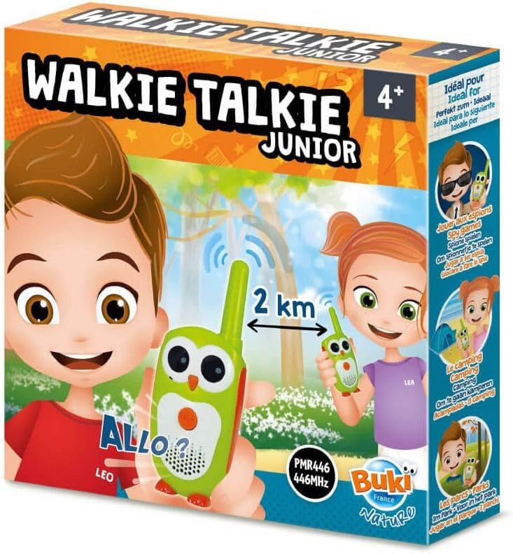 Buki Walkie talkie junior en forme de hibou
