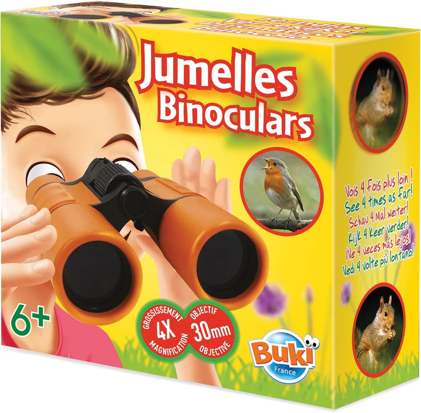 Buki Jumelles binoculaires, à partir de 6 ans