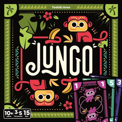 Cocktail Games, Jungo Jeu de Cartes Familial 3 à 5 Joueurs à partir de 10 Ans