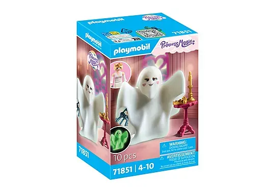 Playmobil Princesse et déguisement fantôme phosphorescent
