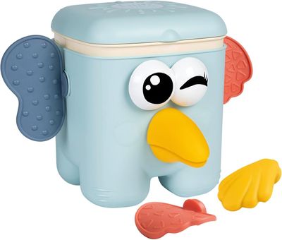 Smoby Little Cube Badaboum - Jouet d&#39;Eveil - Assemblage, Motricité - Animaux - 15 Accessoires - A Partir de 18 Mois