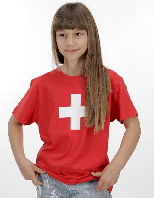 Swiss Vision T-shirt Suisse  pour enfant Helvetica