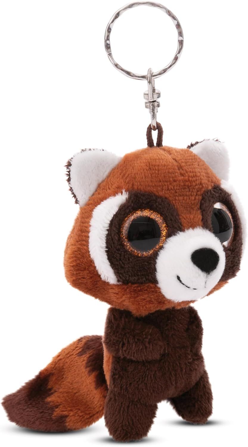 NICI Doudou peluche porte clés GLUBSCHIS Panda Roux Robidu 9cm