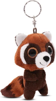 NICI Doudou peluche porte clés GLUBSCHIS Panda Roux Robidu 9cm