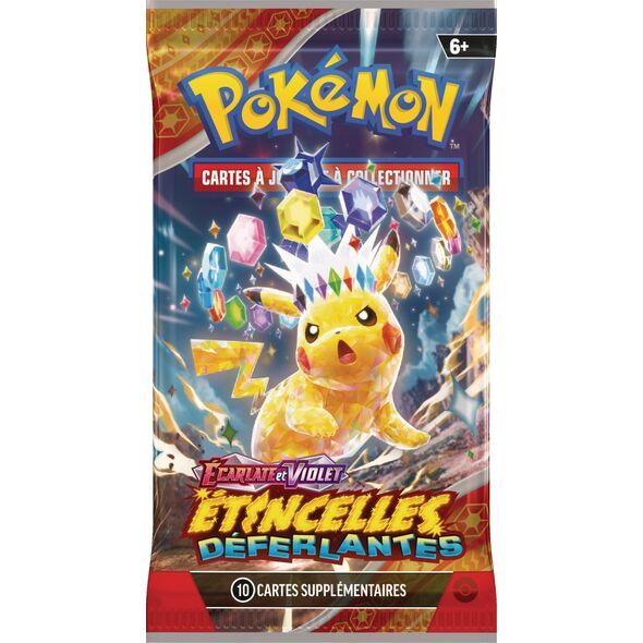 Pokémon - Booster Ecarlate &amp; Violet SERIE 08 (Etincelles Déferlantes), édition en français