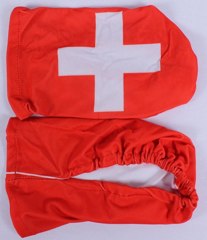 Housse de Rétroviseur voiture Suisse, pour les fans de foot, hockey, etc.