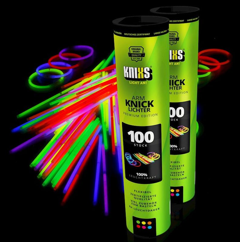 Bracelets luminescent 6 couleur assortis  100 pièces