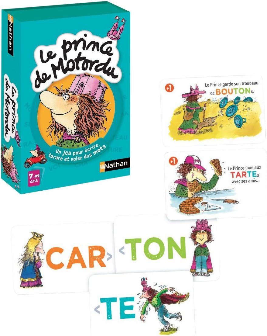 Nathan - Jeu de cartes Motordu à partir de 7 ans