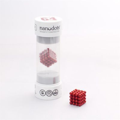 Billes magnétiques Nanodots 64 Rouge/Red