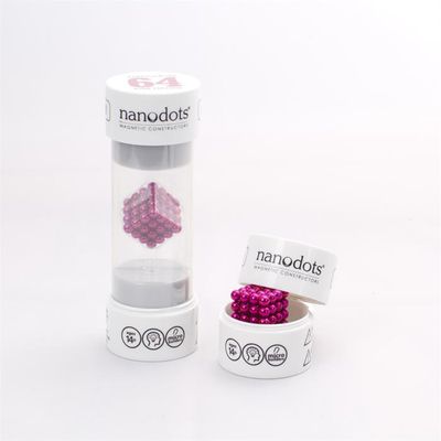 Billes magnétiques Nanodots 64 Rose/Pink