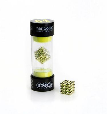 Billes magnétiques Nanodots 64 Or/Gold
