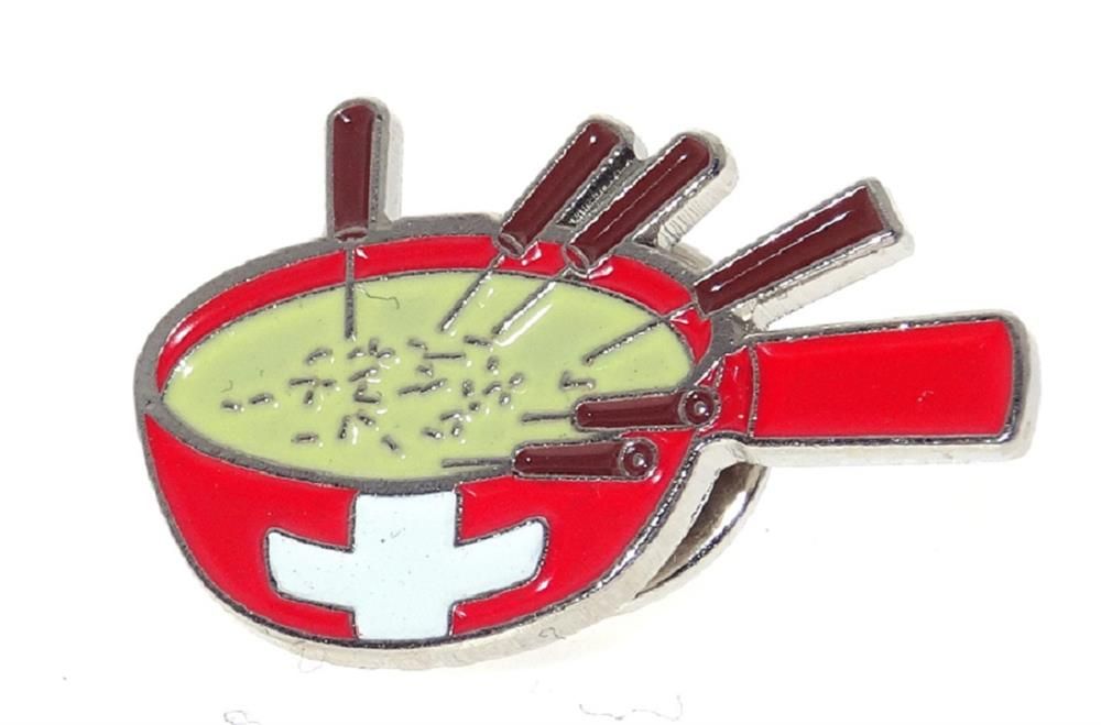 Pin&#39;s caquelon à fondue Suisse