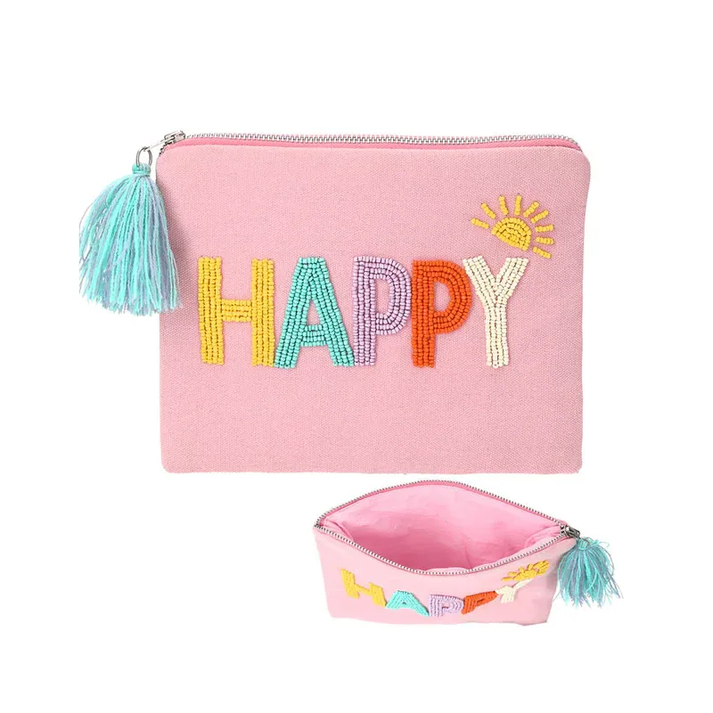 Top Model Trousse de toilette, cosmétique rose HAPPY
