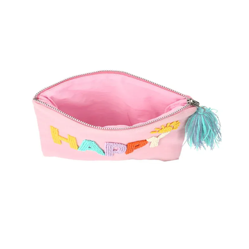 Top Model Trousse de toilette, cosmétique rose HAPPY