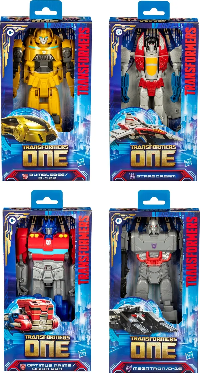 Transformers Mega Changers assorti, 28 cm, transformation simple, dès 6 ans