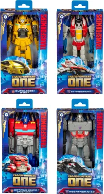 Transformers Mega Changers assorti, 28 cm, transformation simple, dès 6 ans