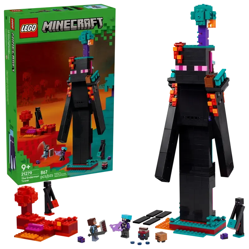 Lego Minecraft La tour de l’Enderman
