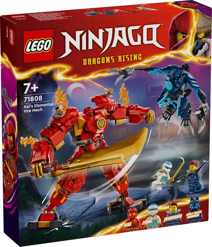 Lego Ninjago Le robot élémentaire du feu de Kai