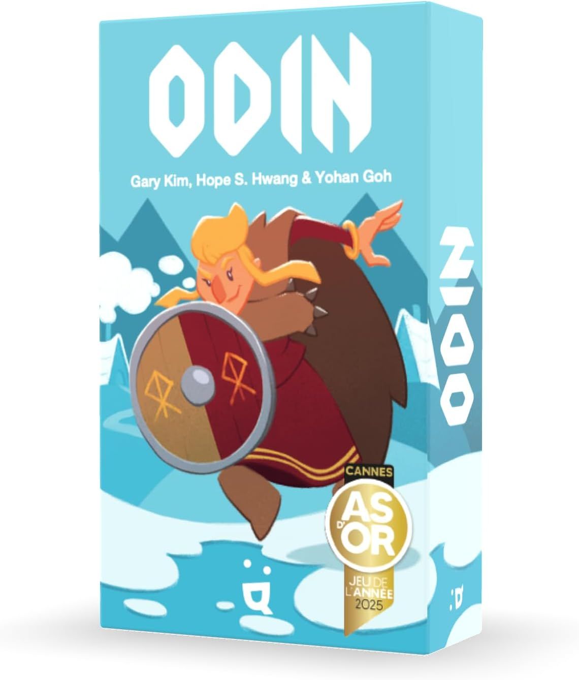 Helvetiq - Odin - Jeu De Cartes Inspirées des Vikings - Créez Les Meilleurs Combinaisons avec Vos Cartes pour Gagner - De 2 à 6 Joueurs - A partir de 7 Ans