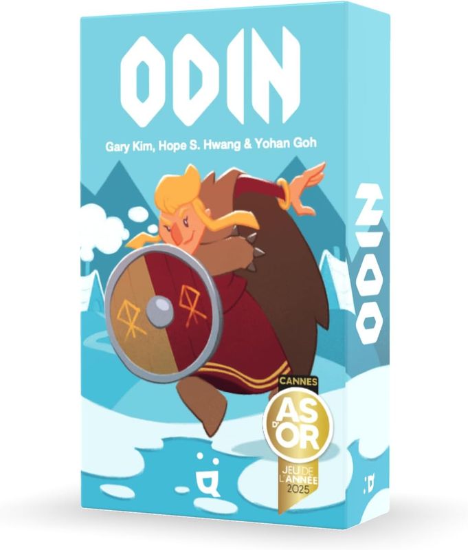 Helvetiq - Odin - Jeu De Cartes Inspirées des Vikings - Créez Les Meilleurs Combinaisons avec Vos Cartes pour Gagner - De 2 à 6 Joueurs - A partir de 7 Ans