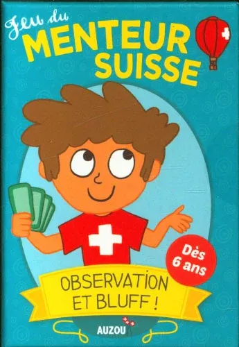 Cartes: Jeu du menteur suisse - Dès 6 ans