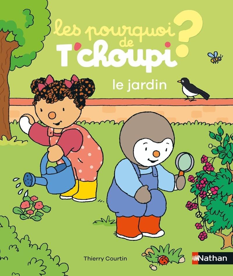 Livre Les pourquoi de T&#39;choupi - Le jardin - 24 questions réponses pour partir à la découverte du jardin avec T&#39;choupi ! - dès 2 ans