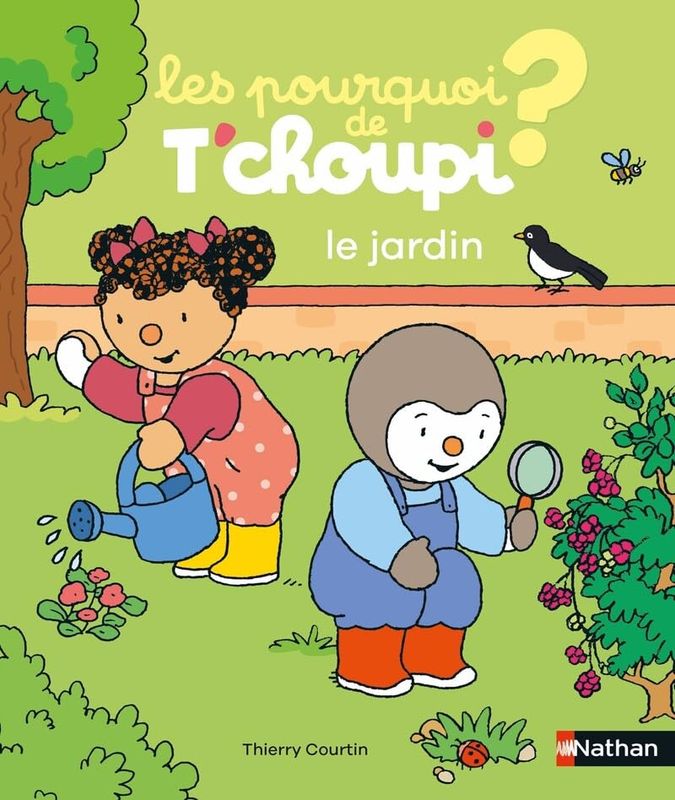 Livre Les pourquoi de T'choupi - Le jardin - 24 questions réponses pour partir à la découverte du jardin avec T'choupi ! - dès 2 ans