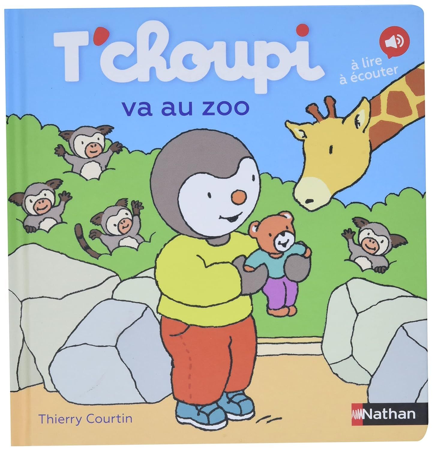 Livre T&#39;choupi va au zoo - Dès 2 ans