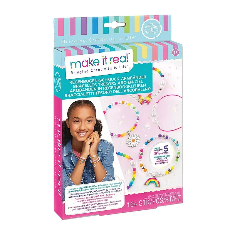 Make it real bracelets trésors arc-en-ciel