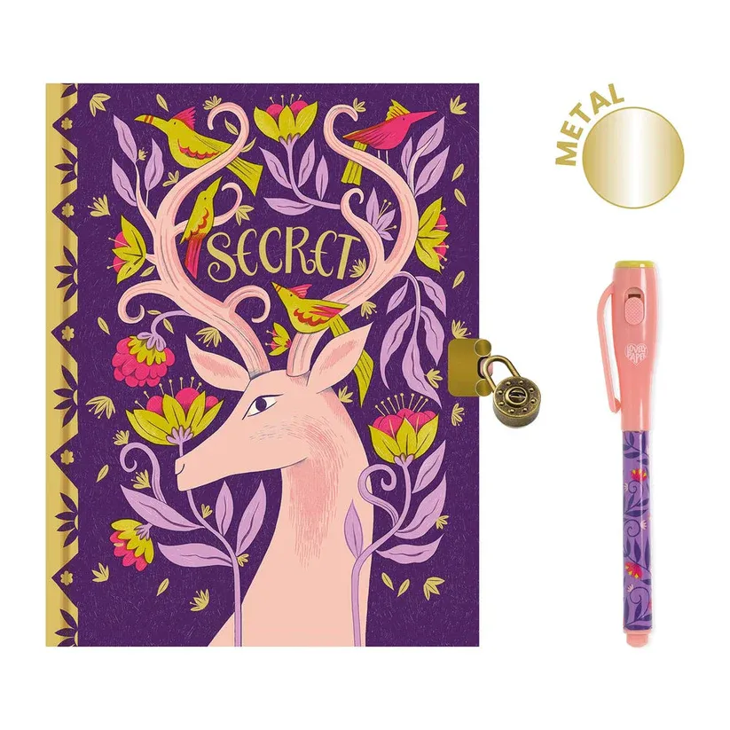 Carnet secret Mellisa avec stylo magique