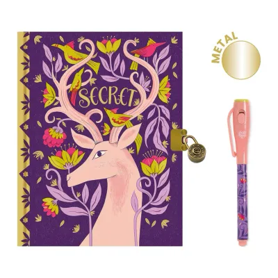Carnet secret Mellissa avec stylo magique