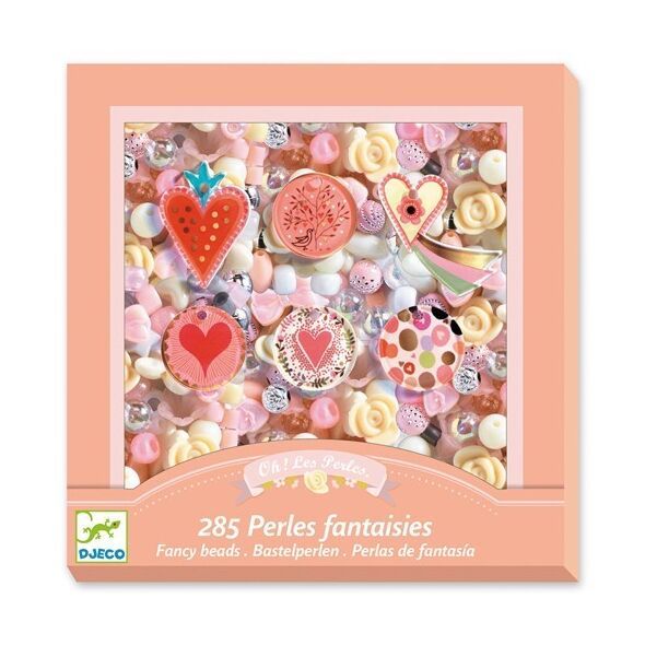 Djeco Perles fantaisies Coeurs