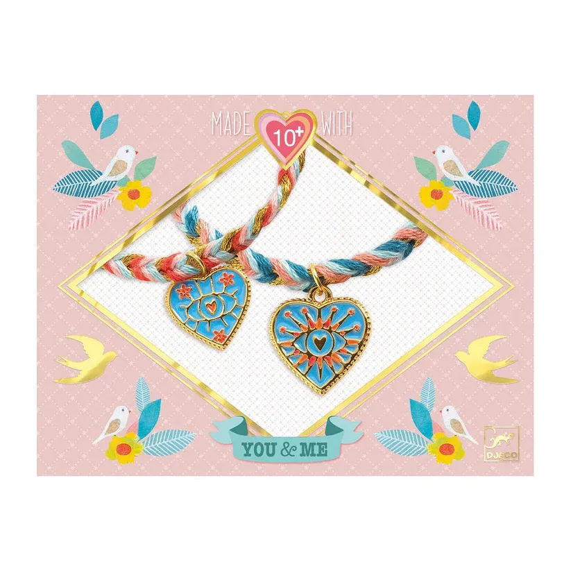 Djeco Bracelet amitié et coeurs