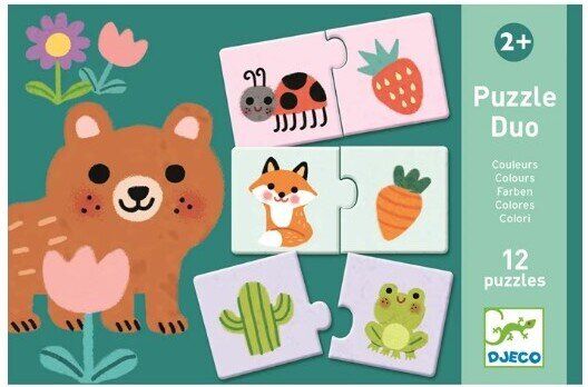 Djeco Puzzle duo Couleurs
