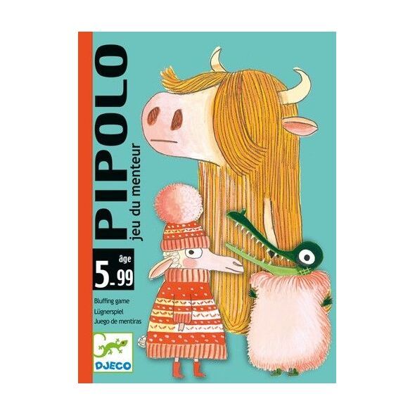 Djeco Jeu de cartes Pipolo