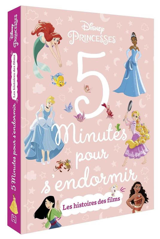 Livre DISNEY PRINCESSES - 5 Minutes pour s'endormir - Les histoires des films