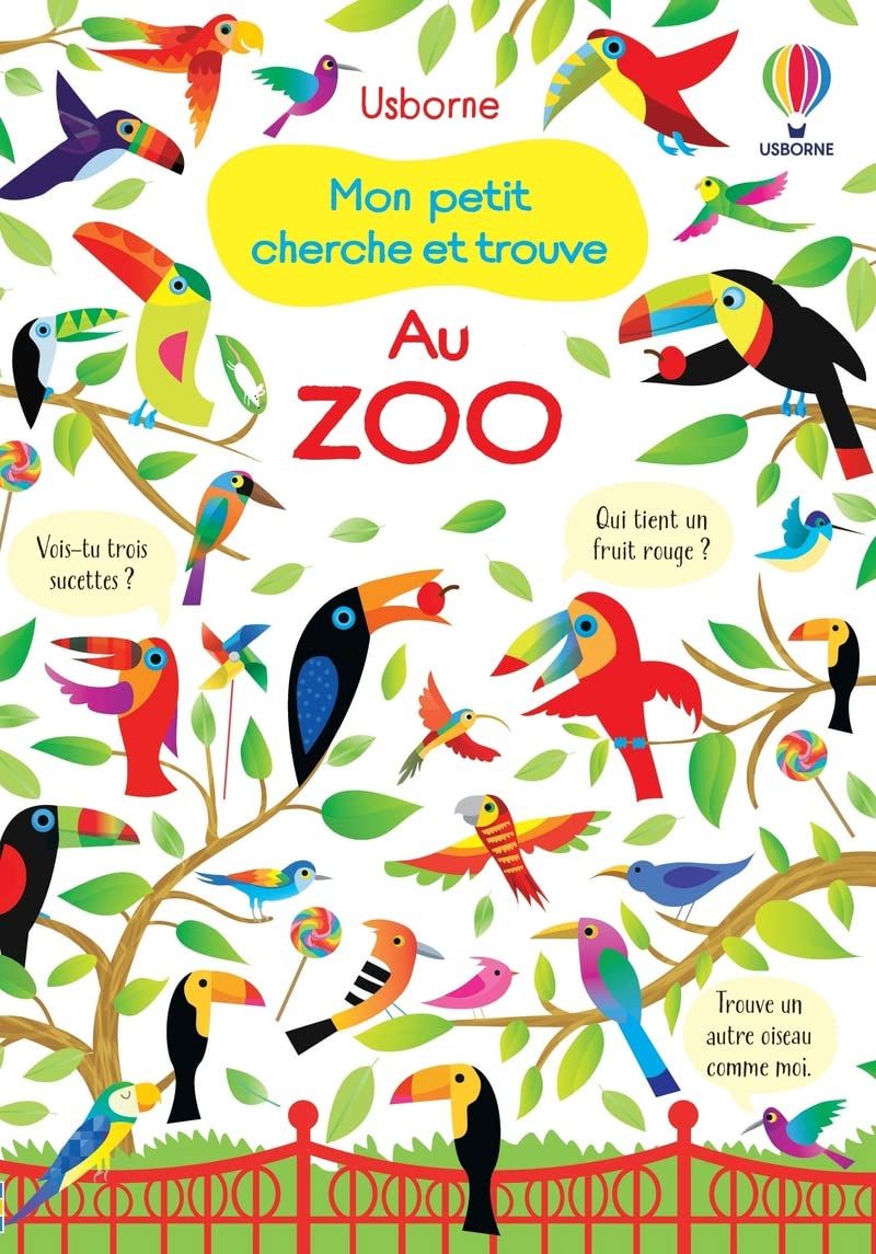 Livre Au zoo - Mon petit cherche et trouve
