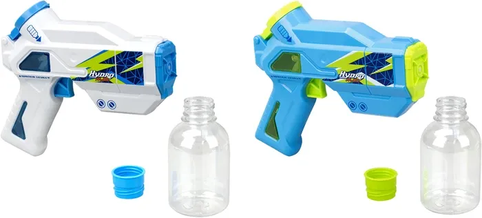 Hydro M.A.D Mini Twin, pistolets à eau Pack 2 foudroyeurs à eau électrique, 19 cm, batterie inclus, dès 8 ans