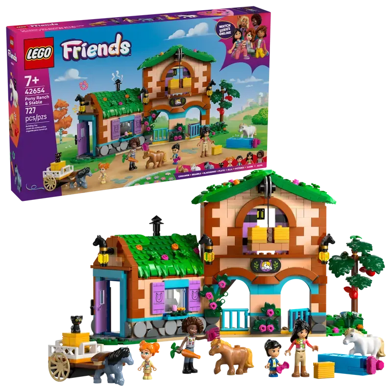 Lego Friends Le ranch et les écuries des poneys