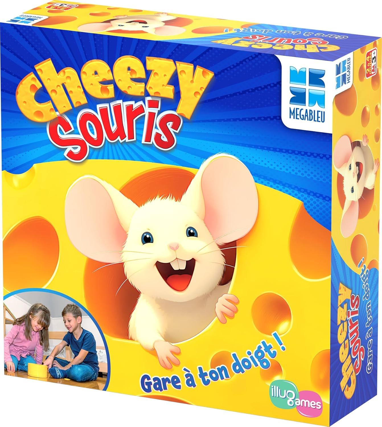 Megableu - CHEEZY Souris - Jeux de Société drôle
