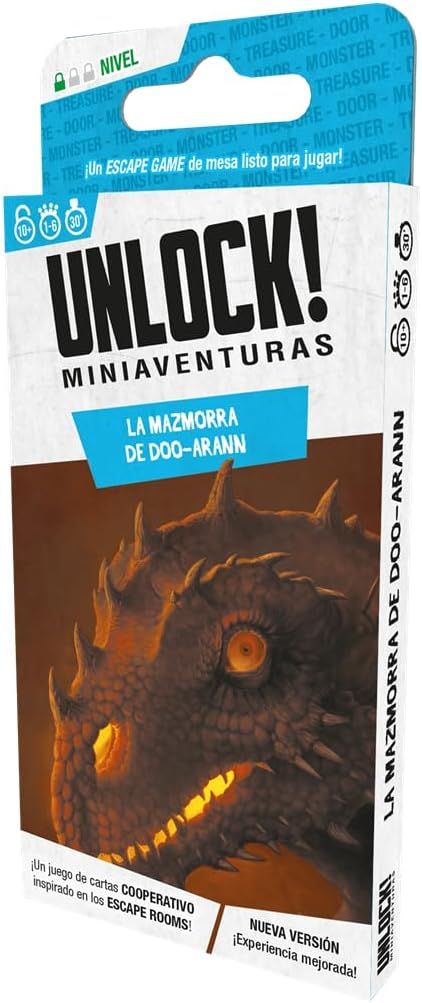 Unlock! Miniaventures Le Donjon de Doo-Arann, Escape Game, Escape Room