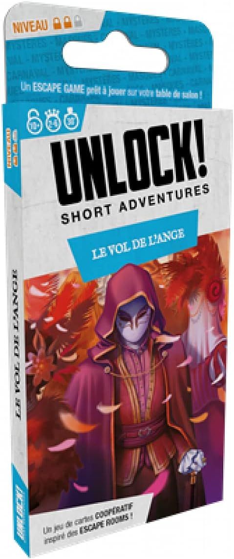 Space Cowboys Unlock ! Short Adventure : Le vol de l&#39; Ange, Escape Game, Escape Room