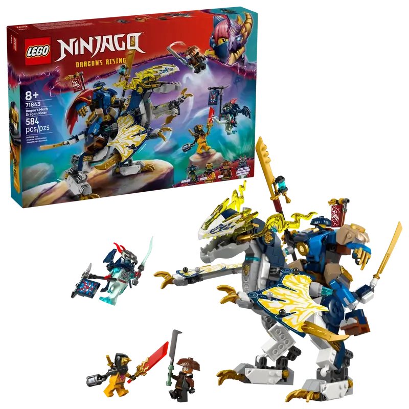 Lego Ninjago Le robot dragonnier de Rogue